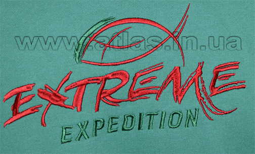 «Extreme expedition» - raglan embroidery