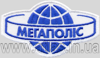 Вышитая нашивка «Мегаполис» 