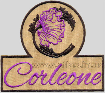 Вышитая нашивка «Corleone»