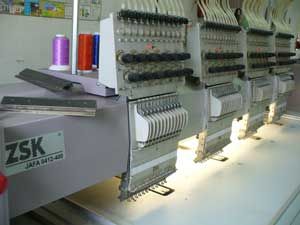 Embroidery Machine ZSK JAFA 0412