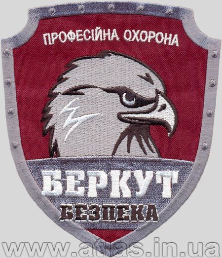 Беркут безпека — вишитий шеврон