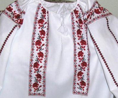 Traditionelles Muster Südukraine – Kreuzstichvorlage