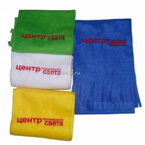 Embroidered scarf