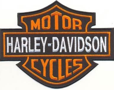 Harley Davidson Motor Cycles patch