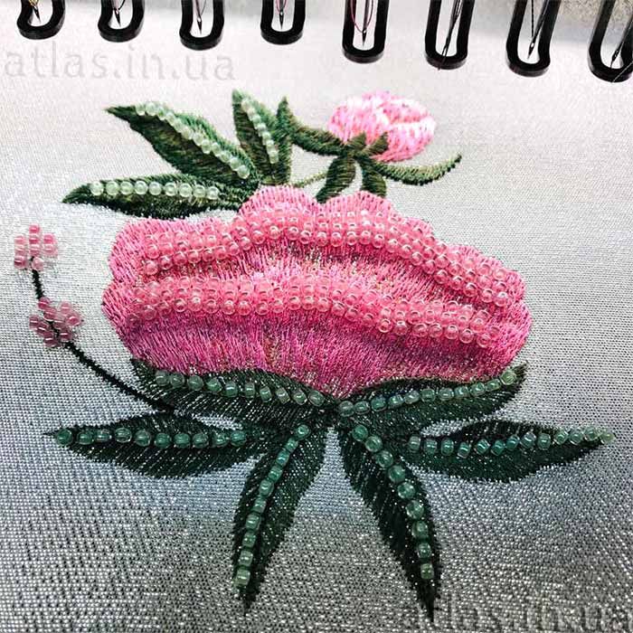 Beadwork - Peony Flower