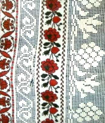 Traditionelles Muster der Region Winnyzja Ukraine – Kreuzstichvorlage